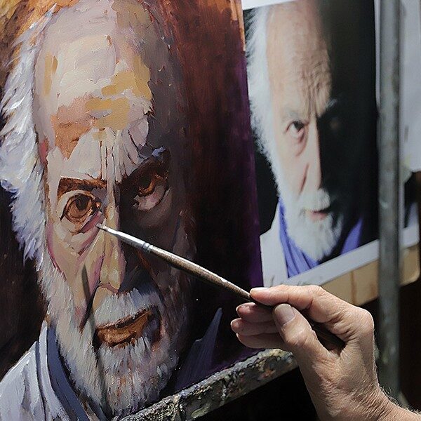 trabajos de arte con realismo para retratos personalizados.
